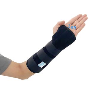 Unisex Forearm and Wrist Support Splint Brace Double Fixation Wrist Brace for Carpal Tunnel, Adjustable Night Time Forearm Immobilizer Brace Splints,10.6 inch (27cm) length(LH/M)