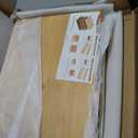 Wire Shelf Covers, Bamboo Wire Rack Covers (4PCS, 22" W x 16" D) Natural