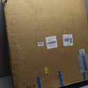 Wooden Threshold Ramp for Home Steps, 8" Rise Doorway Ramp with Non-Slip Grooves, Door Ramp for Wheelchair/Walker/Cart/Scooter, (31.4 W*8.0" H, Solid Pine Wood, 600LBS Capacity)