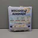 Custom Fit Kia Forte Windshield Sunshade for Kia Forte 2019 2020 2021 2022 2023 2024 2025 Front Window Shades Cover for Windshield Sun Visor Protector 210T Reflector Blocks UV Rays Cooler Accessories
