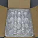 NPLUX 12 Count Mini Cupcake Containers 20 Pack Cupcake Holder with Detachable Tall Dome Lids Mini Plastic Stackable Cupcake Boxes for 240 Cupcakes, BPA Free
