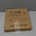 TALOYA 2 Pack of White 10 Inch Ceiling Mount LED Light Fixture, 5-in-1 CCT Selectable, 2000lw 20W Super Bright Round Ultra Slim Surface Mounted Lamp for Basement Foyer Hallway Kitchen