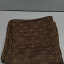 MIULEE Decorative Burlap Linen Throw Pillows Covers 18x18 Inch Dark Coffee Vintage Couch Pillow Covers Outdoor Modern Farmhouse Pillowcase Woven Textured Cushion Cases for Sofa Bed Livingroom