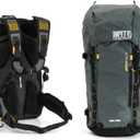 Mountain Backpack for Men and Women - Lightweight Hiking Backpack with Mesh Pocket, Hood Pocket - Outdoor Backpack for Traveling and Camping - Camping Backpack with Detachable Water Bladder