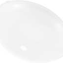 Veemoon Emergency Ceiling Light Cover Round Plastic Lampshade for Bedroom and Hallway Easy to Install Replacement Shade Sturdy Light Fixture Cover for Indoor Use
