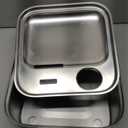 oneisall Dog Water Fountain for Large Dogs, 10L/2.6Gal Dog Fountain Water Bowl with Multi-Filtration & Deeper Drinking Aera, Large pet Water Fountain with Water Window & LED, Ultra-Quiet