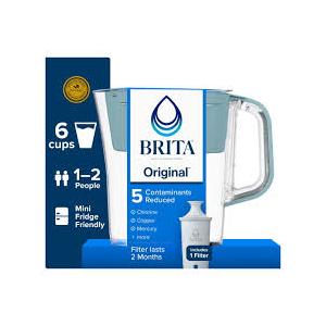 Brita 6 Cup Capacity Filter Pitcher