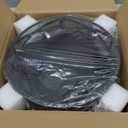 WYNEYET 13 Inch Farmhouse Ceiling Light Fixtures, Metal Cage Close to Ceiling Lights 4-Light, Vintage Flush Mount Ceiling Lights for Bedroom Porch Kitchen Entrance, Black