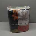 U'Artlines 6x9ft Vintage Floral Area Rug Machine Washable Ultra Soft Low Pile Non Slip Non Shedding Accent Floor Carpet for Living Room, Bedroom, Dining Room, Office (Black Green)