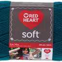 Red Heart Soft Yarn, Teal (1 Pack)