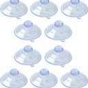 QDiShi 10 Pcs Radar Detectors Suction Cups for Clear Cobra Escort and Beltronics Radar Detector Mount
