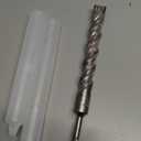 1-1/8 inch X 10-1/4 inch SDS Plus Rotary Hammer Bit, Concrete Drill Bits for Concrete, Brick, Cement and Stone, 10-1/4 inch Length (1-1/8 inch X 10-1/4 inch)