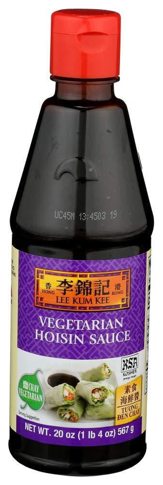 Lee Kum Kee Vegetarian Hoisin Sauce, 20 Ounce Bottles (Pack of 12) BBD 09/2027