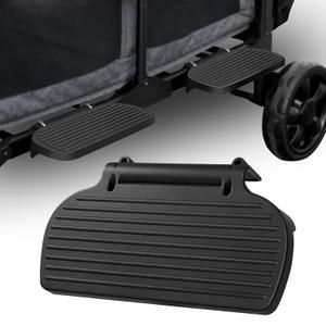 Step Attachment Compatible with Wonderfold W4 Wagon, Fold-Friendly Ride-On Side Step Platform, Easy Climb Accessory for Kids, Tool-Free Installation, Side Rider Step Attachment for Wonderfold Wagon