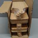 25 PCS Cutting Board Bulk Wood Chopping Board Laser Engraving Serving Board with Handle Charcuterie Boards for Customized Mother's Day Housewarming Gift 11" x 5" Bamboo