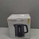 Toastmaster Electric Kettle by Select Brands - Cordless Electric Water Boiler for Coffee, Tea & More - Use This Electric Tea Kettle in Your Kitchen or Dorm - 1.7 Liters, Black