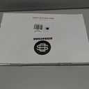 SIXDAYSOX No Show Socks Men 6/8 Pack Invisible Low Cut Non Slip Short Socks Size 5-11/10-13 (4 Pure White + 4 Pure Black)