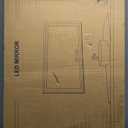 24X48 LED Bathroom Mirror with Lights, Anti-Fog, Backlit + Front Lit (CRI>90), Lighted Bathroom Vanity Mirror for Wall, Memory Function, Dimmable, Tempered Glass, Shatter-Proof, ETL Listed