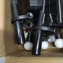 ASMAD Solar Lights Outdoor(4 Pack,32 LEDs), Solar Garden Lights, Outdoor Decorations, Firefly Light for Patio Decor, Big Bulb, Unique Gifts for Women, Gifts for Grandma