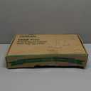 Bathroom Faucets for Sink 3 Hole, Hurran Matte Black Bathroom Sink Faucet with Pop-up Drain and Supply Lines, Stainless Steel Lead-Free Widespread Faucet for Vanity RV Farmhouse Sink (8 Inch)