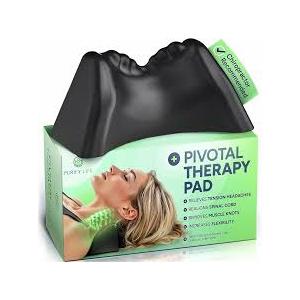 Occipital Release Tool for Pivotal Therapy & TMJ Device – Cervical Traction Pillow for Neck, Shoulder, and Back Pain Relief - Tension Headaches, Firm Foam Cradle, Craniosacral Therapy, Trigger Points