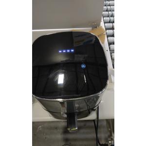 Simple Deluxe Air Fryer - 6.34 QT Digital Airfryer with Visible Window, 12 Presets Functions, Nonstick and Dishwasher-Safe Basket, 1700W, Gray