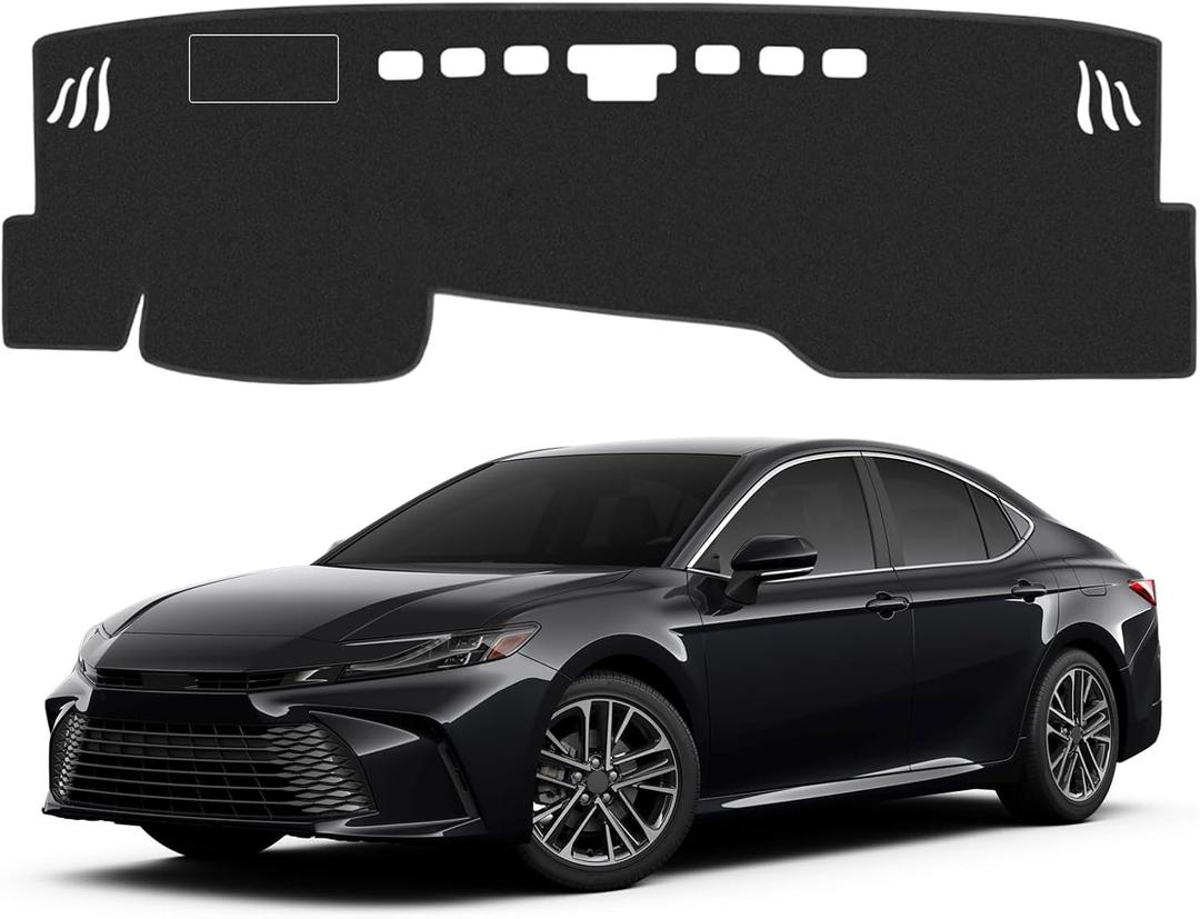 Dash Cover Mat for Toyota Camry 2025 2026 Accessories Non-Slip Dashboard Cover Mat Sunshade UV Rays Protector Interior Accessories