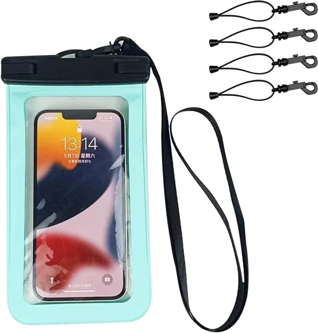 3 x Paddle Holder Paddle Clip Paddle Board Cooler Accessories + Waterproof Phone Case