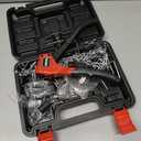 Rivet Gun, AIUITIO Pop Rivet Tool Kit with 200 Rivets and 4 Drill Bits, Manual Hand Riveter Kit with Rugged Carrying Case