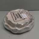 Havawish 100 Pcs Sage Green Disposable Plates Floral Green and White Paper Dessert Dinner Plates Bulk Set of 50 Guests 8 Inch 10 Inch for Birthday Wedding Bridal Tea Sage Party Supplies