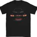 American Muscle Car Challenger Racing T-Shirt Retro Automobile (Black, XL)