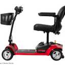 Rascal Venture 4-Wheel Portable Mobility Scooter for Travel, Easy Disassembly, Compact Design, 300 lb Capacity, Battery Included