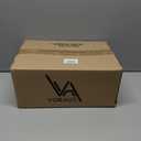 Passage Door Knob Black Door Knobs Interior Keyless Entry Door Lock with Handle Matte Black Door Handle Interior Door Lever Lock (6 Pack)