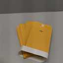 Geyee 100 Pcs 5 x 7" Clasp Envelopes Manilla Gummed Mailing Envelopes Clasp Closure 28 lb Kraft Paper for Document School Office Business Home