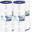 C3030 Pool Filter Cartridge Replace C580E Hay-ward CX580XRE Uni-cel C-7483 Hay-ward SwimClear C3020 C3025, Compatible with Pleat-tco PA81-PAK4, Fil-bur FC-1225, FC-6425, 4 X 81 sq. ft. Cartridge 4pc