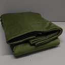 StangH Green Velvet Curtains 84 inches 2 Panels, Back Tab & Hook Belt Blackout Curtains for Bedroom, Thermal Insulated Privacy Drapes for Living Room, Moss Green, W52 x L84 inches, 2 Panels