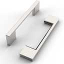 FILTA 10 Pack 3.75 Inch(96mm) Hole Centers Brushed Nickel Cabinet Pulls,Stylish Satin Nickel Cabinet Pulls Zinc Alloy Cabinet Hardware for Cabinets Cupboard Handles Drawer Pulls