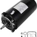 UST1102 1 HP Pool Pump Motor & Seal Kit, 3450 RPM, 56J Frame - Compatible With Hayward Super, Super II, Max-Flow Pumps