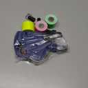 Perco Lite 1 Line Price Gun Kit Includes 1 Roll of Yellow, Fluorescent Green & Fluorescent Pink Label, 1 Scraper, 2 Ink Rollers (1 Preloaded) & 1 Gun Clip