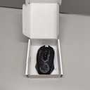 UHURU Wireless Gaming Mouse Up to 12000 DPI, Rechargeable USB-C Wireless Mouse with 7 Buttons 7 Dynamic LED Color Ergonomic Programmable MMO RPG for PC Laptop, Compatible with Windows Mac