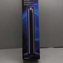 Comfort Zone Tower Fan for Bedroom, 32 inch, 3 Speeds, 90 Oscillation, Bladeless Indoor Fan, Built in Carry Handle, Portable Stand Fan, Black