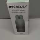 Momcozy Portable Milk Warmer for Travel  Dual Heating Modes for Breast Milk & Water, Portable Bottle Warmer with Fast Heating & Long Battery Life, 17 Ounces Large Capacity to Meet Your All-Day Needs (Gradual Change of Green)