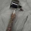 DIBTSA 54mm Portafilter Compatible with Breville RM-BES870XL, BES878BSS, BES840XL, BES840CBXL, BES840BSXL, BES810BSS, Double Spouts 3 Ears, Stainless Steel Head and Filter Basket and Wood Handle