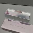 Go Brush Pro 2026 Hair Straightener Brush 300 Million Negative Ionic Portable Hair Straightener Comb for Women with 4 Temps Fast Heating MCH Ceramic Coating Smooth Frizz Hair Light Pink