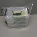 Bead Organizer Box 90 Pcs, 3-Tier Large Capacity Stackable Bead Storage Containers, Portable Plastic Craft Organizers for Jewelry Making, Bracelets, DIY, Nail Art Charms