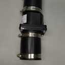 Hydro Master Plastic Sump Pump Check Valve with Stainless Steel Clamps 2 inch