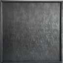 34 x 34 inches high-end Light Luxury Leather Square Oversized Service Tray, Ottoman TrayCoffee Tray, Food Tray, Family Dinner, Out-of-House Picnic, Party Essential Tray (34 inch Black)