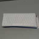 OMOTON Wireless Keyboard for Mac, Keyboard for Mac, Stable Bluetooth & UltraSlim Portable, Ergonomic Design, Compatible with MacBook Pro/Air/iMac, Silverwhite