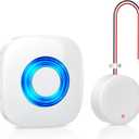 Wireless Doorbell Chime Compatible Blink Video Doorbell/Blink Video Doorbell(2nd gen)/Doorbell Button/Wired Doorbell Chime, Doorbell Extender To Use With Existing Wired 58 Chimes and 656Ft (White)