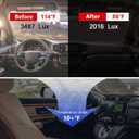 Windshield Sunshade for Toyota RAV4 2019-2025, 240T Windshield Sunshade Blocks UV & Heat Protection Car Front Window Sun Shade for Windshield